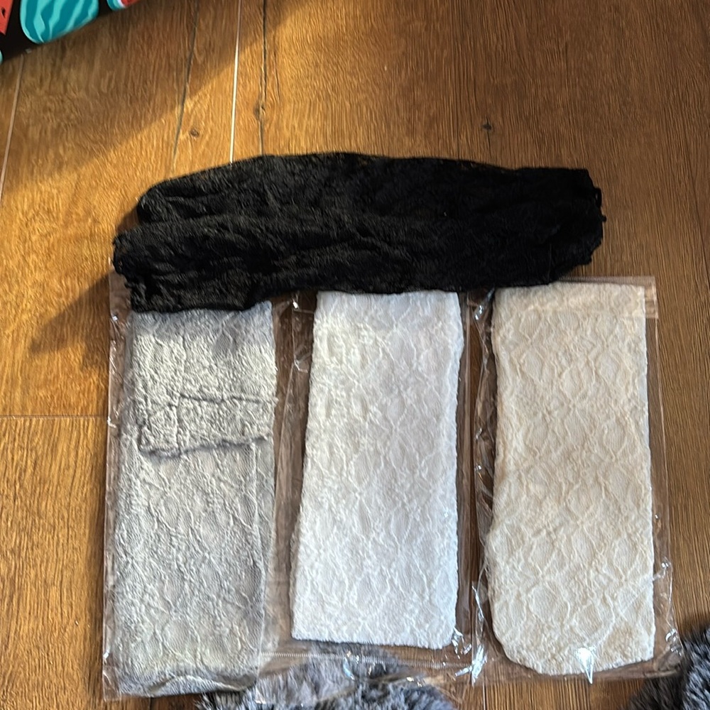 Lace mid Calf high socks